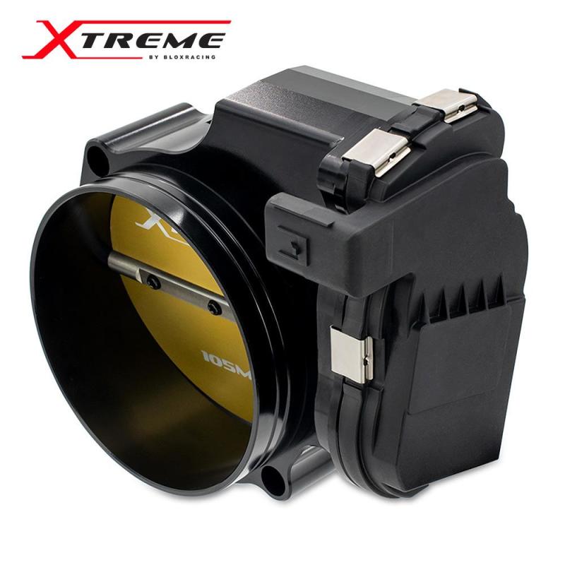 Dodge Hellcat Throttle Body - BLOX Racing - 105mm Electronic Billet - Black - `15-`27